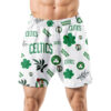 Boston Celtics Hawaiian Shorts Tropical Beach