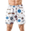 New York Knicks Hawaiian Shorts Tropical Beach