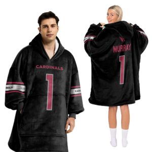 Arizona Cardinals Football Unisex Blanket Hoodie