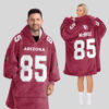 Arizona Cardinals Football Unisex Blanket Hoodie