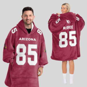 Arizona Cardinals Football Unisex Blanket Hoodie