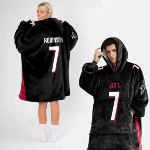 Atlanta Falcons Football Unisex Blanket Hoodie
