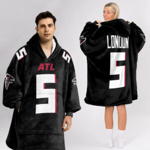 Atlanta Falcons Football Unisex Blanket Hoodie