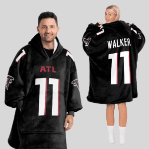 Atlanta Falcons Football Unisex Blanket Hoodie