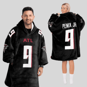 Atlanta Falcons Football Unisex Blanket Hoodie