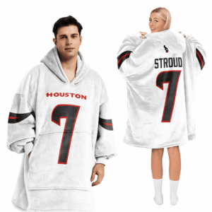 Houston Texans Football Unisex Blanket Hoodie Custom Name And Number