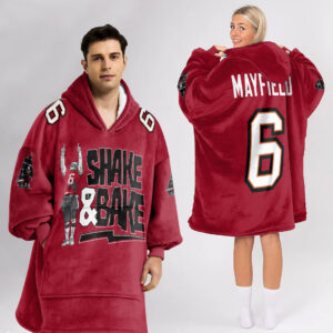 Tampa Bay Buccaneers Football Unisex Blanket Hoodie Custom Name And Number