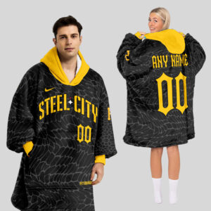 Pittsburgh Pirates MLB Design Blanket Hoodie Custom Name And Number