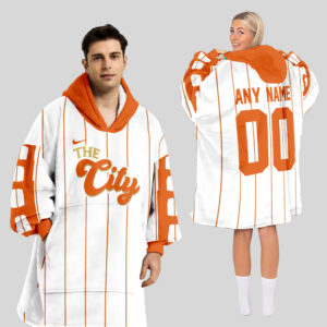 San Francisco Giants MLB Design Blanket Hoodie Custom Name And Number