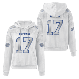 Buffalo Bills Rivalry Waffle Hoodie Custom Name And Number