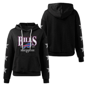 Buffalo Bills Special Black Waffle Hoodie