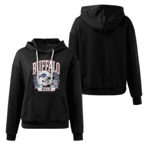 Buffalo Bills Special Black Waffle Hoodie