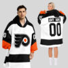 Philadelphia Flyers Blanket Hoodie Custom Name And Number